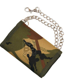Military Wallet - Woodland Camo