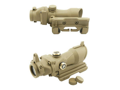 UFC ACOG 4?32 Scope Red/Green Reticle with QD Mount (Tan) (UFC-JA-5319-TAN)