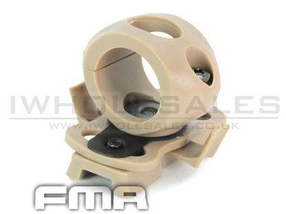 FMA Single Clamp for 0.83 flashlight (Tan) (TB369)