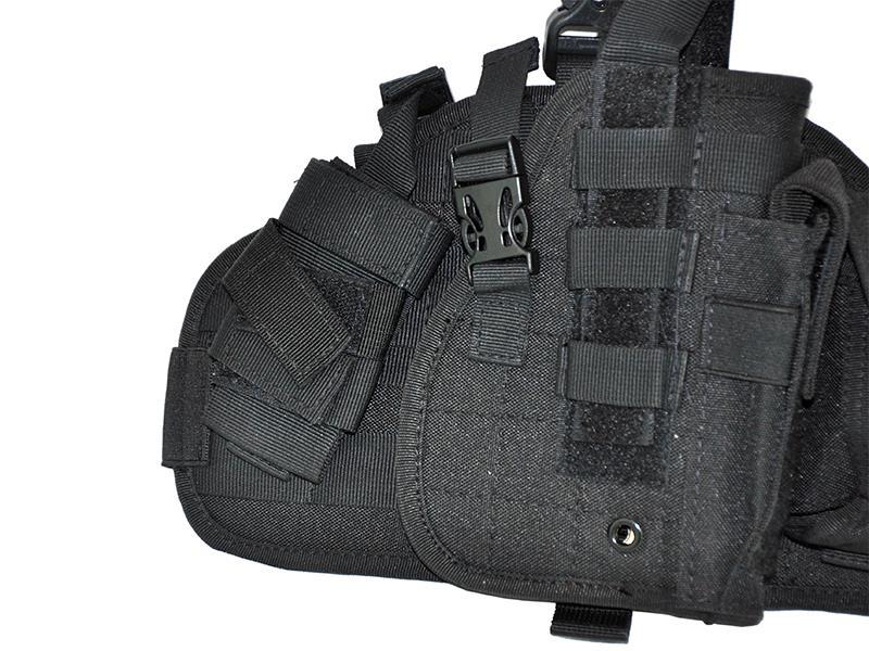 ACM Universal Pistol Holster with Pouch (BIG - Black)