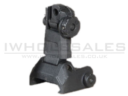 Ares Keymod Flip-Up Rear Sight (Black - AS-R-020)