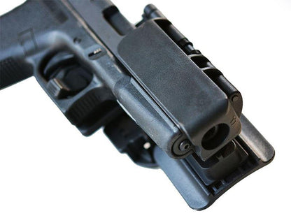 APS Quantum Mechanics G17/22/19 Quick Tactical Holster (Black - QMH-G17)