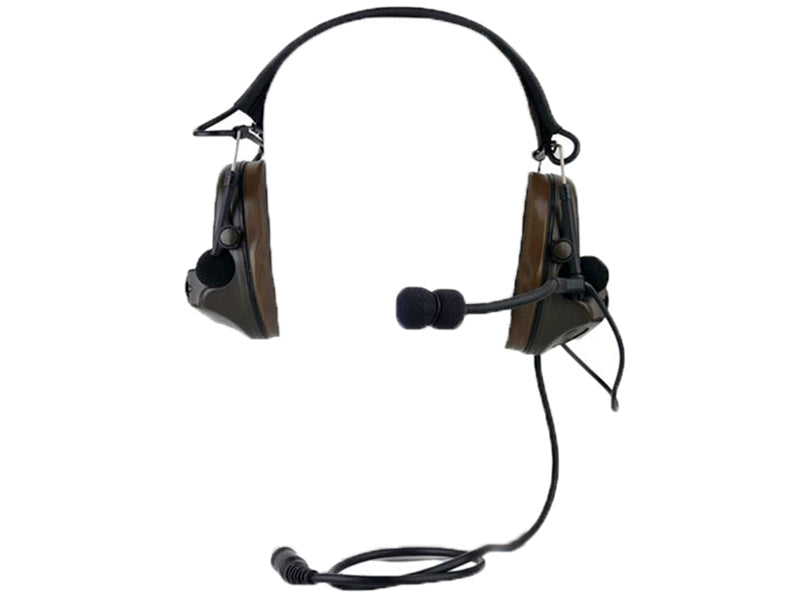 ZTac Comtac II - Electronic Ear Defenders and Coms Headset w/ Mic - FG