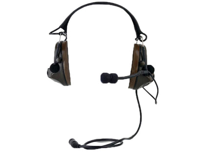 ZTac Comtac II - Electronic Ear Defenders and Coms Headset w/ Mic - FG