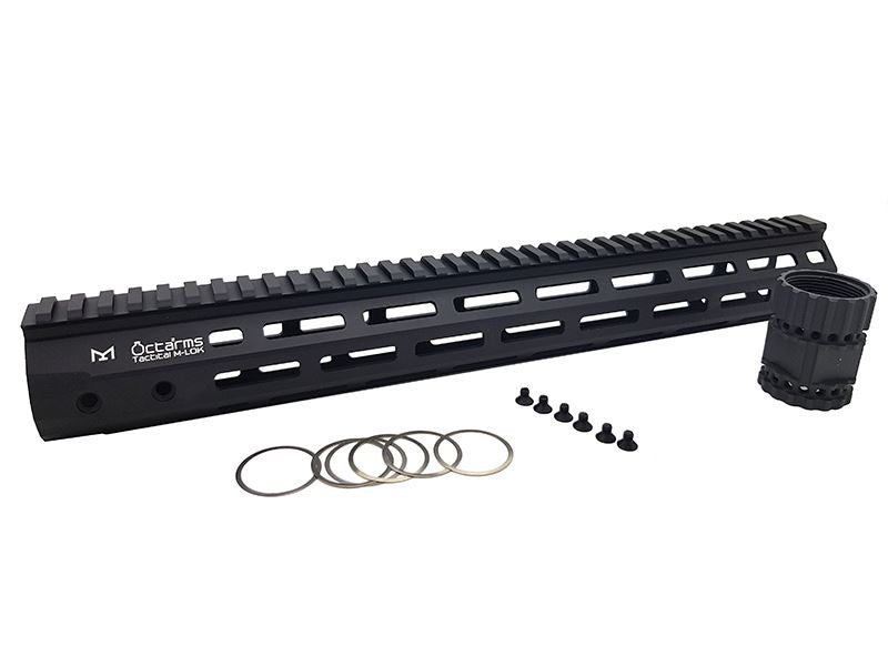 Ares Octa Arms M-Lok System Handguard (Black - 380mm - ML-001-BK)