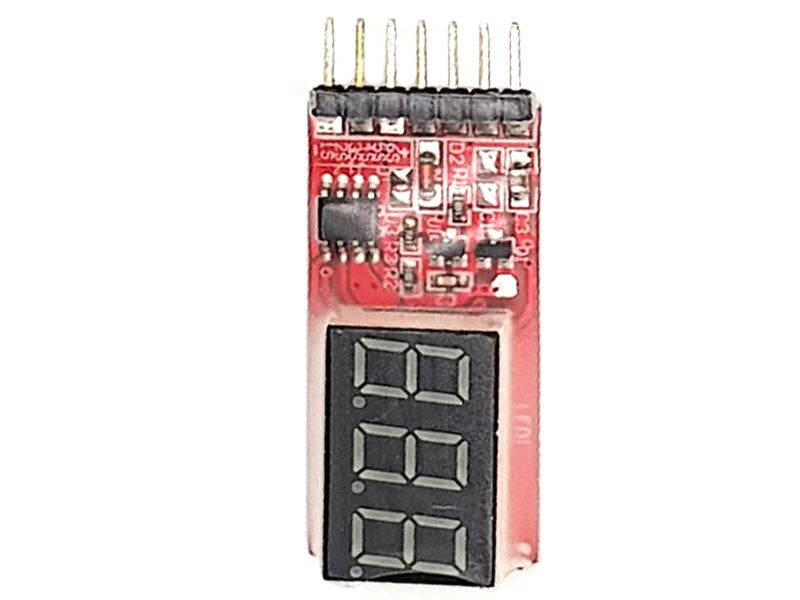 Big Foot Heat Voltage Display Mater (1~6S)
