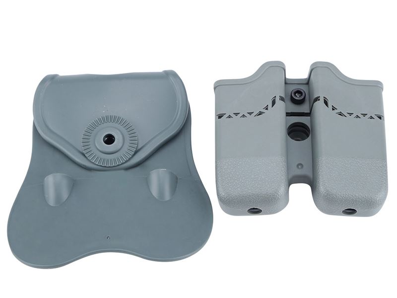 Big Foot 17 Series Double Magazine Pouch (Urban Grey)