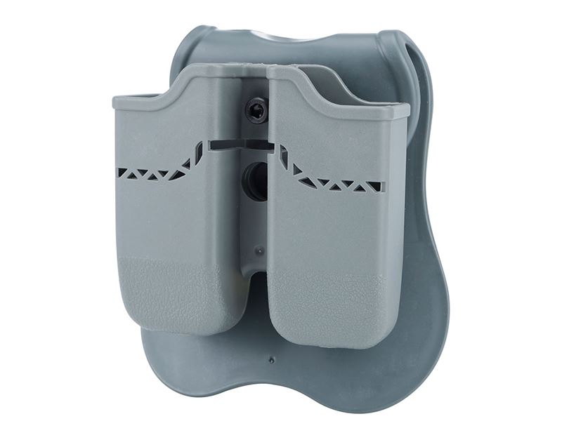 Big Foot 17 Series Double Magazine Pouch (Urban Grey)