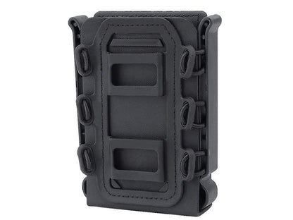 Big Foot M4/AK Fast Magazine Pouch (Polymer - Adjustable Elasticated Retention - Black)