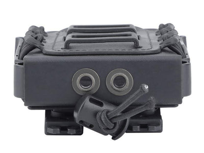 Big Foot M4/AK Fast Magazine Pouch (Polymer - Adjustable Elasticated Retention - Black)