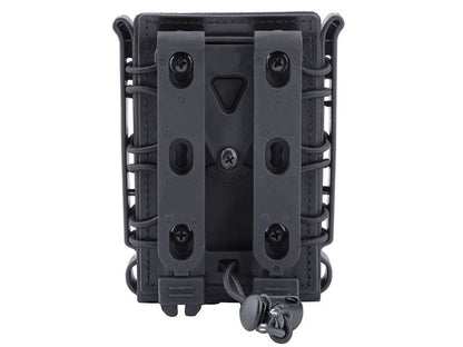 Big Foot M4/AK Fast Magazine Pouch (Polymer - Adjustable Elasticated Retention - Black)