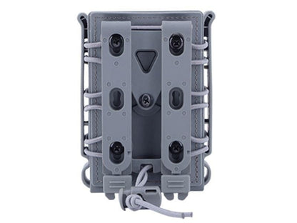 Big Foot M4/AK Fast Magazine Pouch (Polymer - Adjustable Elasticated Retention - Urban Grey)
