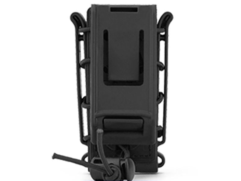 Big Foot Pistol Fast Magazine Pouch (Polymer - Adjustable Elasticated Retention - Black)