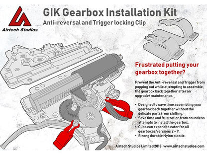 Airtech Studio AEG Gearbox V2 to V9 - Gearbox Install Kit