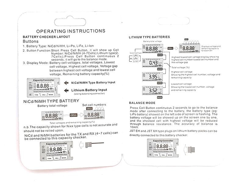 Big Foot Power Digital Battery Capacity Checker