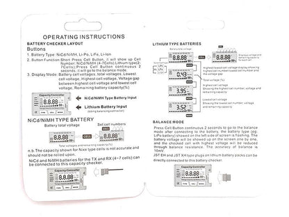 Big Foot Power Digital Battery Capacity Checker