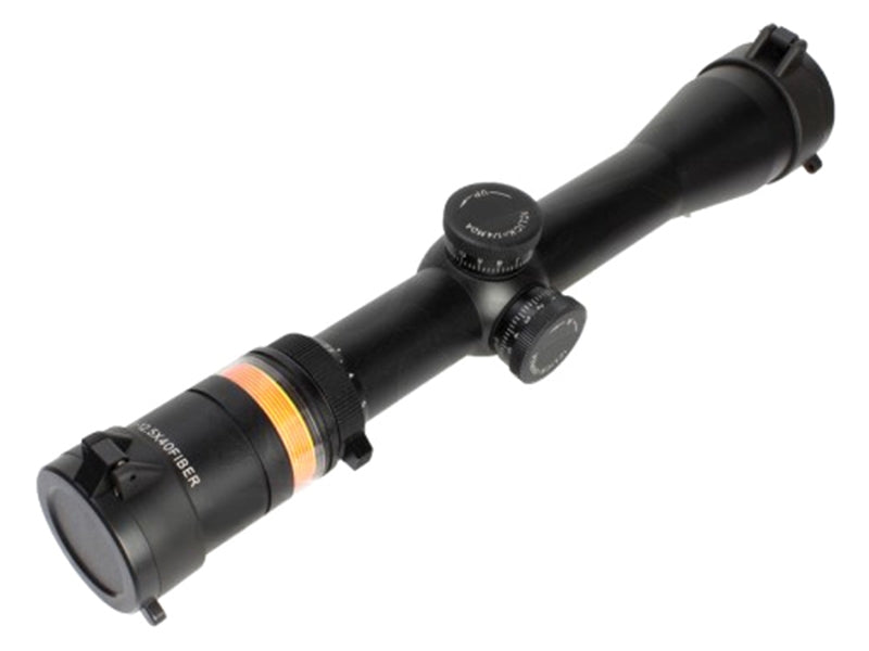 Black Owl Fibre Optic Scope (2.5-12.5X40 - Red)
