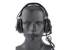 Big Foot Fifth Generation Sound Pickup and Noise Reduction Headset Simulator (Helmet Wearing - Black)