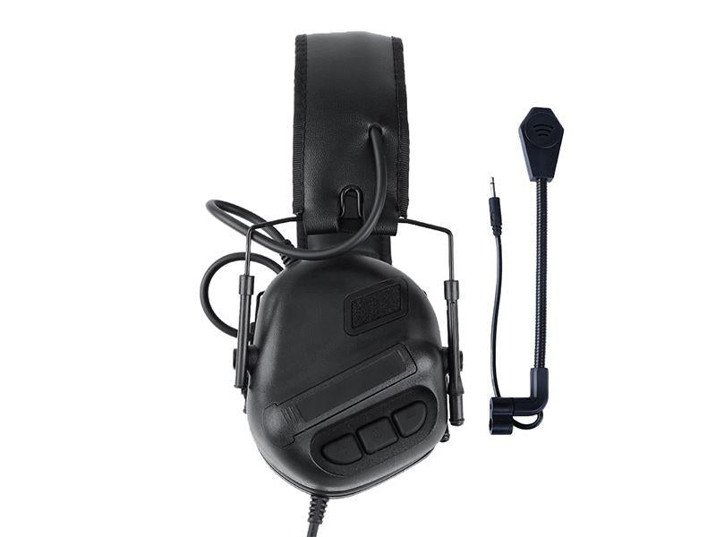 Big Foot Fifth Generation Sound Pickup and Noise Reduction Headset Simulator (Helmet Wearing - Black)