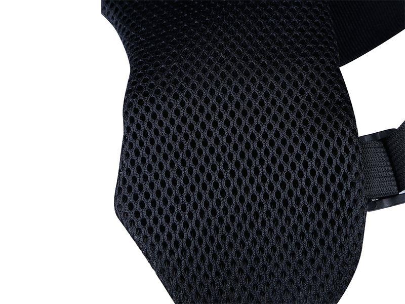 Big Foot Tactical Mesh Half Face Mask (With Ear Protection - Black)