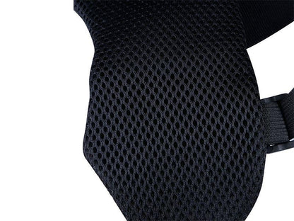 Big Foot Tactical Mesh Half Face Mask (With Ear Protection - Black)