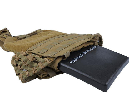 Big Foot Tactical Vest Dummy L3A Mindarmor Board (Black)