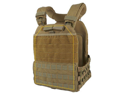 Big Foot Tactical Vest Dummy L3A Mindarmor Board (Black)