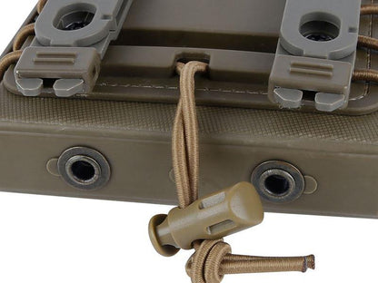 Big Foot Sniper Fast Magazine Pouch (Polymer - Adjustable Elasticated Retention - Tan)