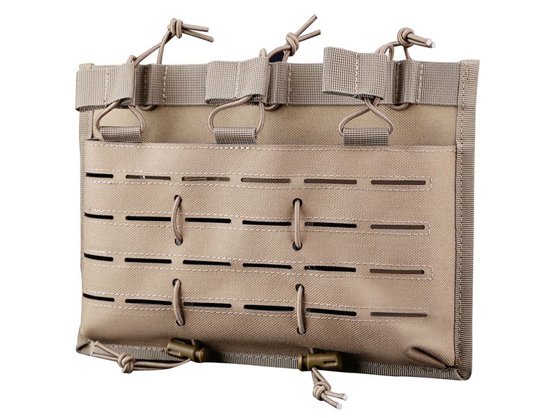 Big Foot 5.56 Laser Cut Magazine Triple-Pouch (Black)