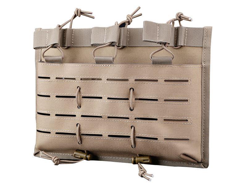 Big Foot 5.56 Laser Cut Magazine Triple-Pouch (OD)