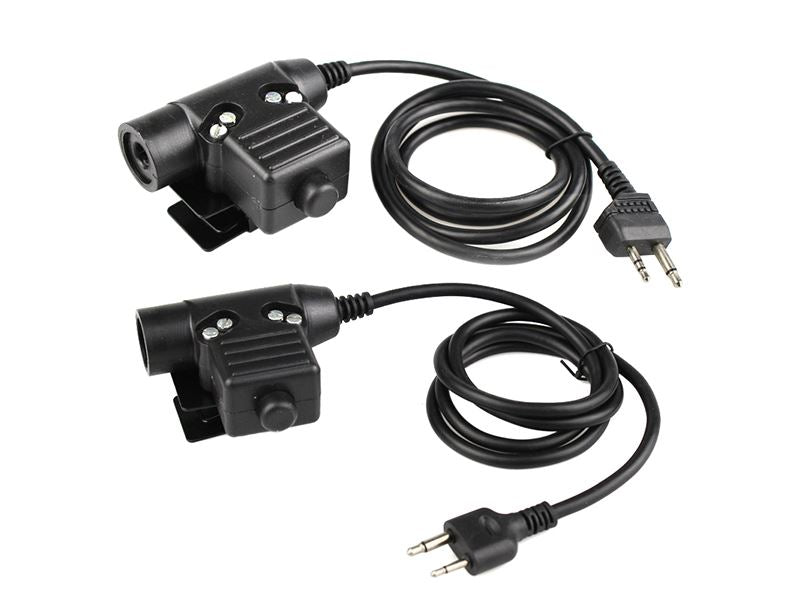 Big Foot U94 PTT (Kenwood Jack - Black)
