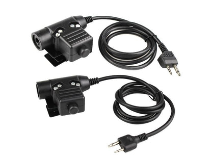 Big Foot U94 PTT (Kenwood Jack - Black)