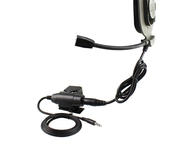 Big Foot U94 PTT (Kenwood Jack - Black)