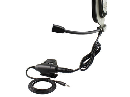 Big Foot U94 PTT (Kenwood Jack - Black)