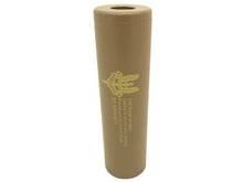 ACM SAS Silencer (Full Metal - 110mm in Length - Plain - Tan)
