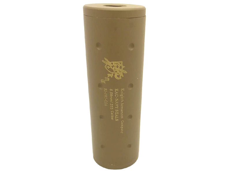 ACM Knight Silencer (Full Metal - 110mm in Length - Dot - Tan)