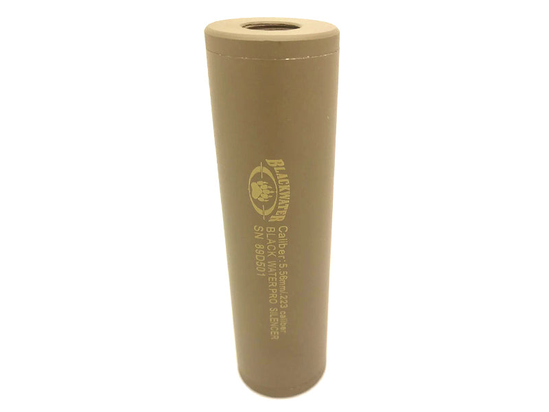ACM BW Silencer (Full Metal - 110mm in Length - Plain - Tan)