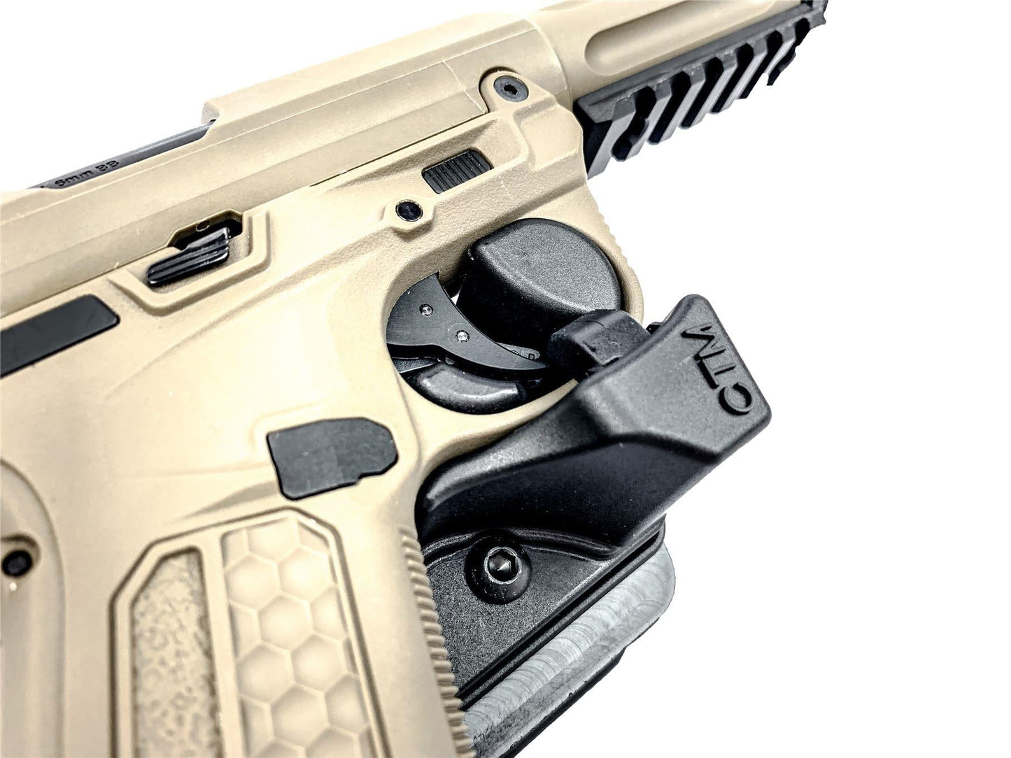 CTM Holster for Action Army AAP01 Pistol (Lightweight Nylon - Black - CTM-APH-BK)