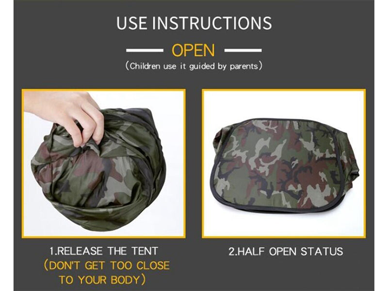 WoSport Recyclable Training Tent (Woodland)