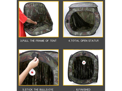 WoSport Recyclable Training Tent (Woodland)