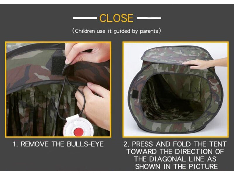 WoSport Recyclable Training Tent (Woodland)