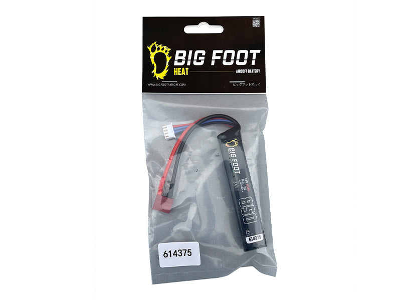 Big Foot Heat Lipo Battery 850mAh 11.1v 15c (Bolt Compatible - DEANS)