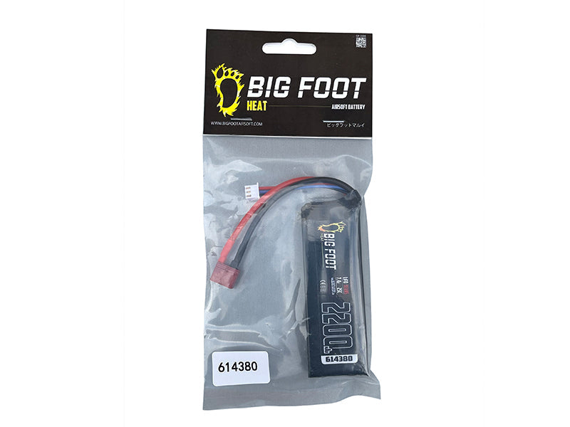 Big Foot Heat Lipo Battery 2200 mAh 7.4c 25c (DEANS)