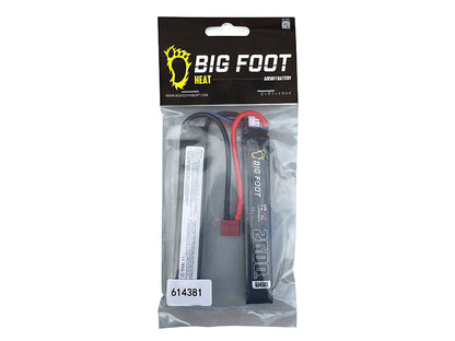Big Foot Heat Lipo Battery 2600mAh 7.4v 25c (Continuous Discharge - Two Way Split - DEANS)
