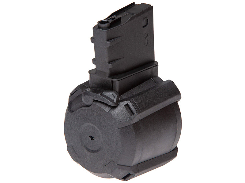 Battleaxe SR25 Electric Drum Magazine (Electric Winding - Black)
