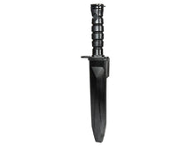 ACM M4 Rubber Knife with Blade Case and Straps (Black)