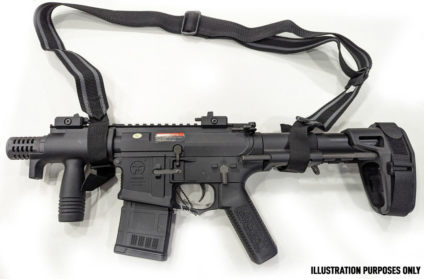 Wosport Universal Two Point Rifle Sling (Black)