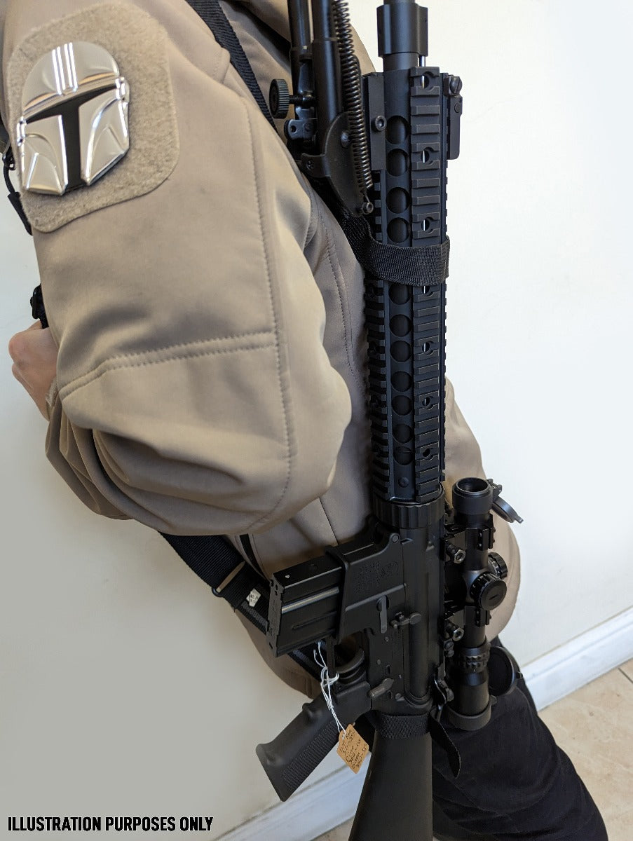 Wosport Universal Two Point Rifle Sling (Black)