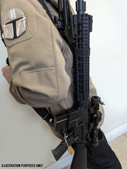 Wosport Universal Two Point Rifle Sling (Black)