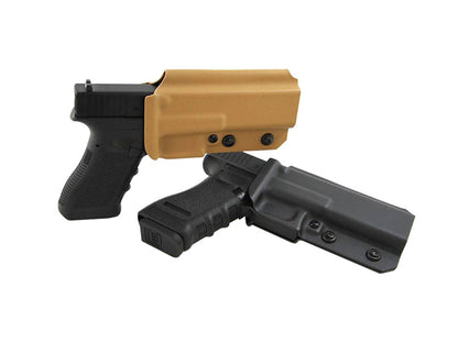 Deadly Customs Kydex Holster DC1 Glock Holster (Black)